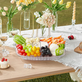 Lifewit chilled serving tray is easy to clean after entertaining