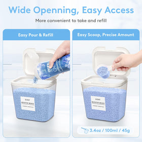 Lifewit dryer sheet holder keeps sheets accessible and clutter-free.