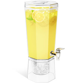 Lifewit dual 1.6-gallon drink dispenser stand for easy party setups.