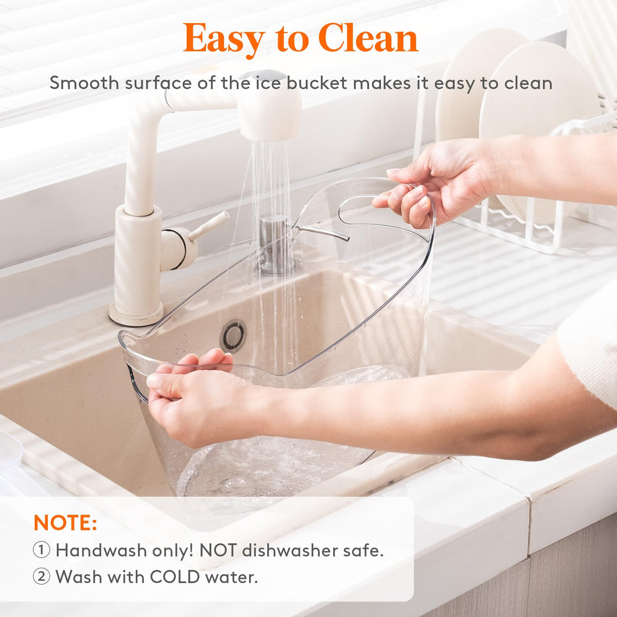 Lifewit durable PET material resists leaks and rust.