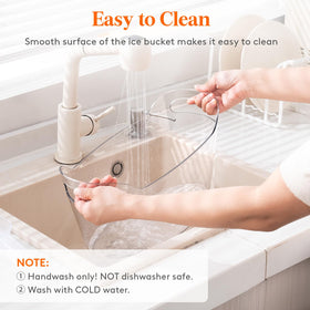Lifewit durable PET material resists leaks and rust.