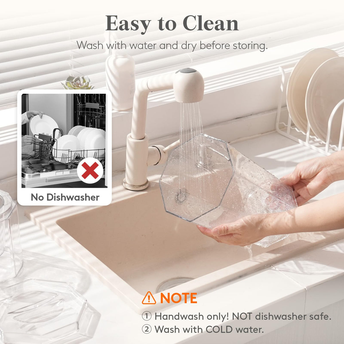 Lifewit durable plastic design resists breaking during events