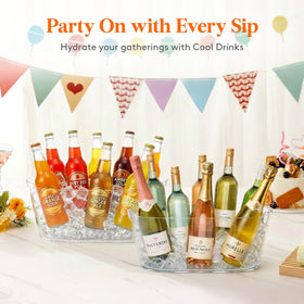 Lifewit easy-clean surface simplifies post-event cleanup.