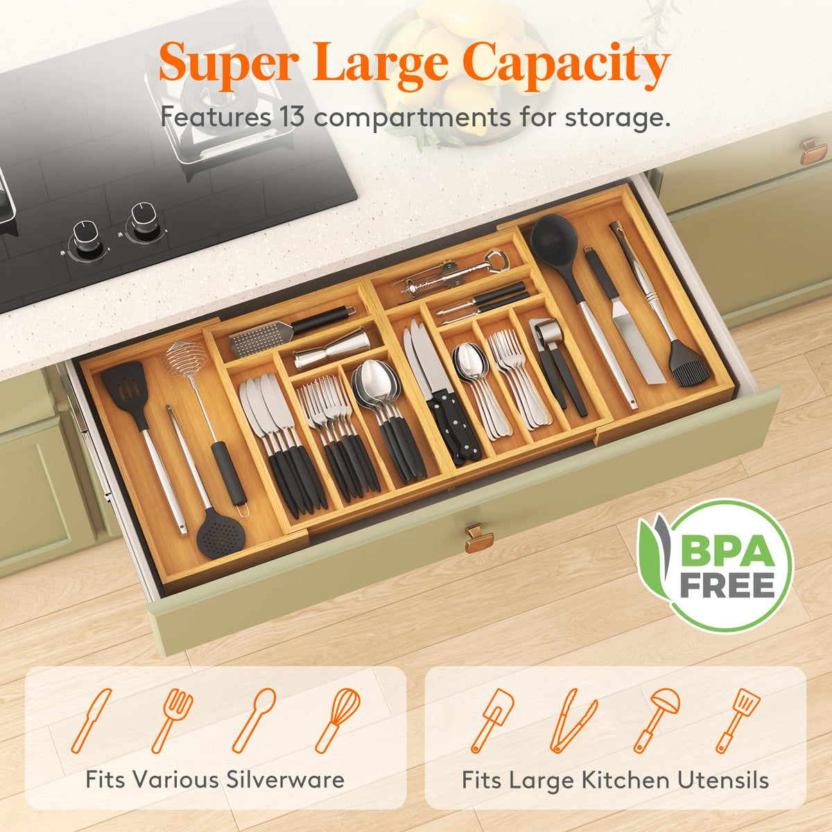 Lifewit easy-clean surface cleans quickly with warm water.
