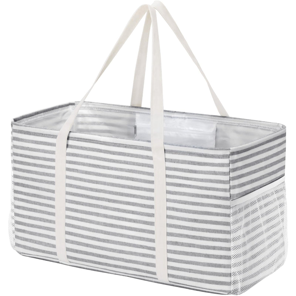 Lifewit extra large tote bag front view with ample storage for groceries.