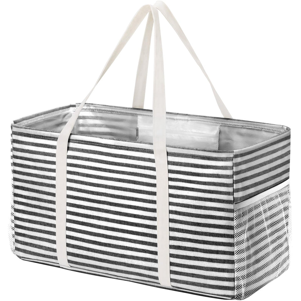 Lifewit extra large tote standing upright for easy loading