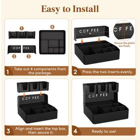Lifewit food-grade PP material ensures durability and easy cleaning.
