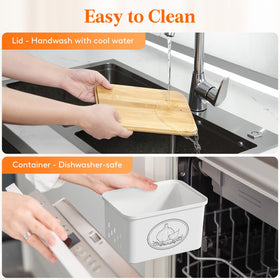 Lifewit food-grade PP plastic construction is lightweight and durable.