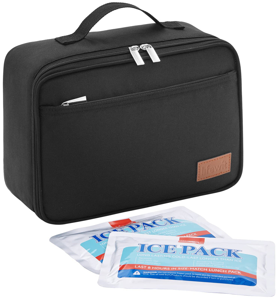 Lifewit Freezable Lunch Box front view, ideal for daily work lunches