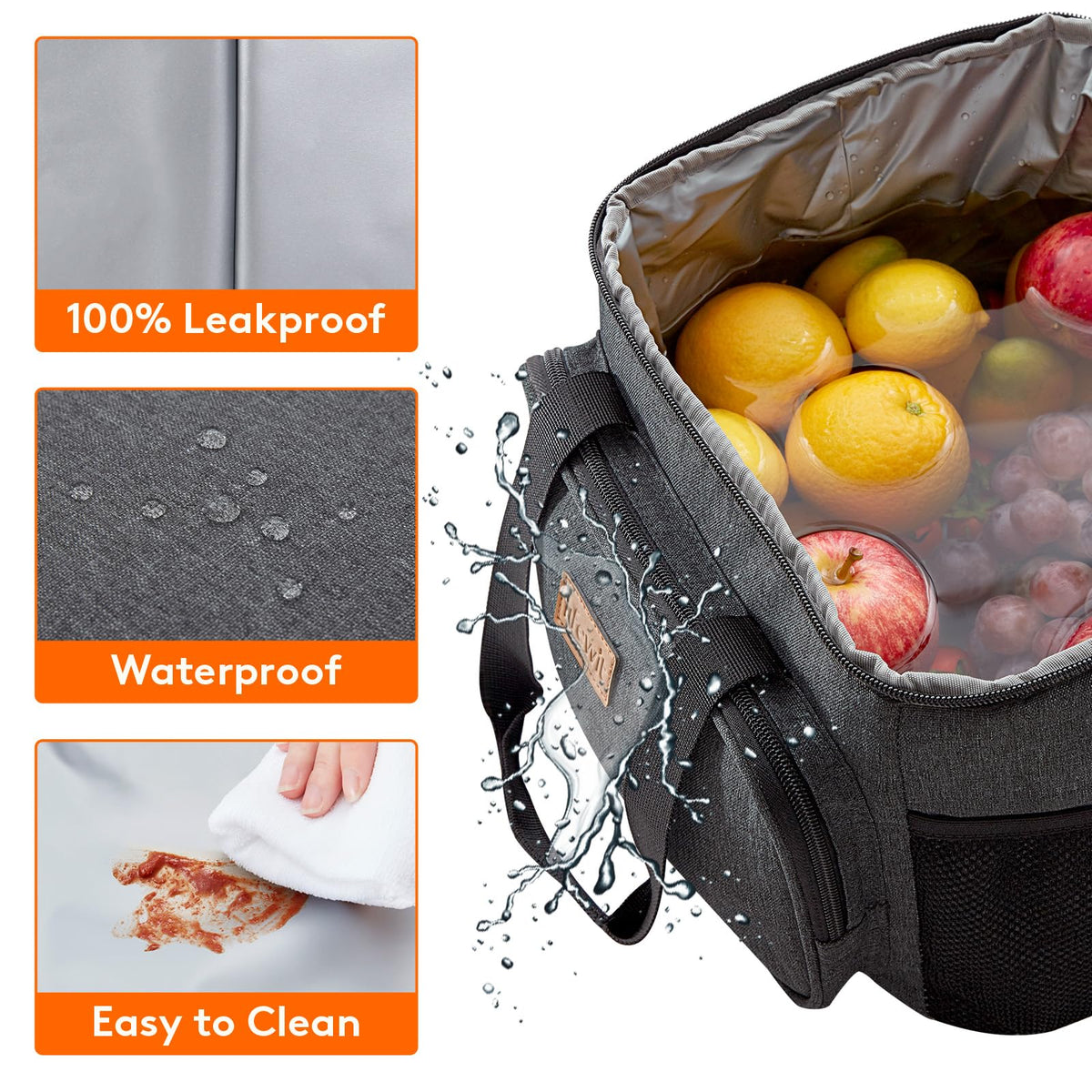 Lifewit front pocket for quick-access essentials like keys.