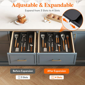 Lifewit groove design keeps cutlery easy to grab while sorting