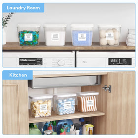 Lifewit included labels and accessories to customize storage.