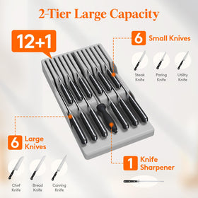 Lifewit drawer-block side view highlights comfortable grip and spacing.