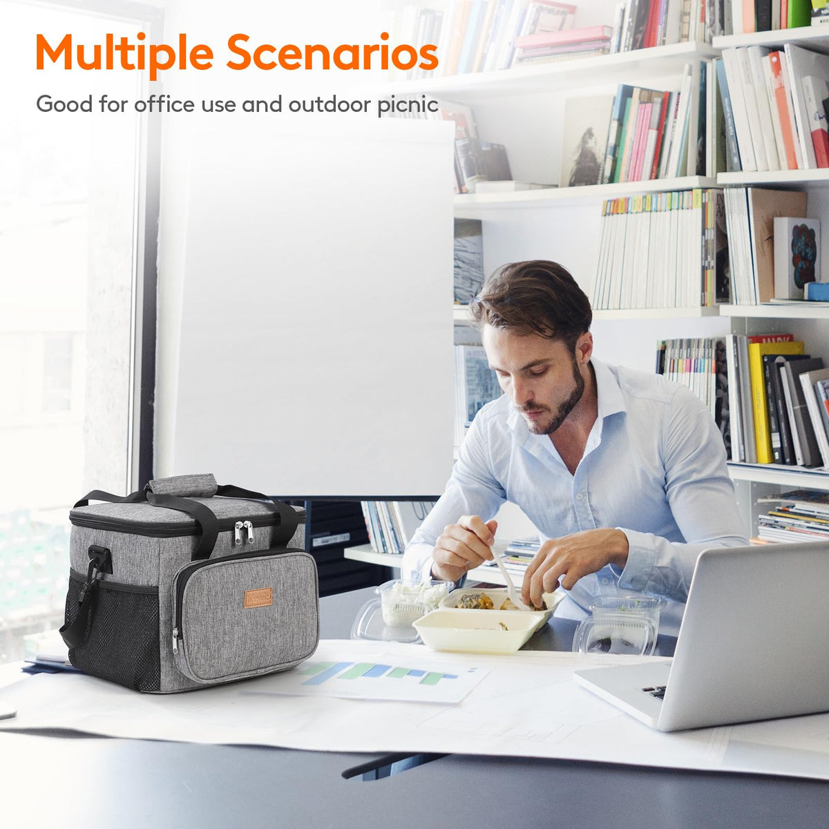 Lifewit in use at office or picnic settings showing practicality