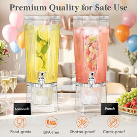 Lifewit leak-proof faucet prevents drips during pouring.