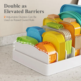Lifewit lid organizer fits drawers and cabinets for easy access