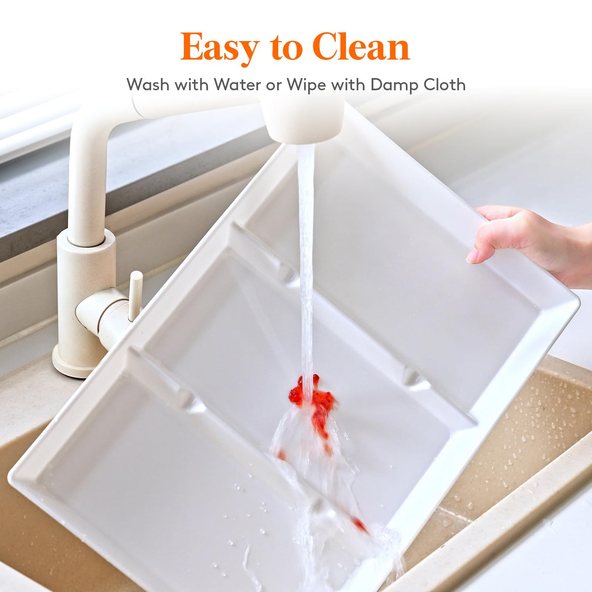 Lifewit lightweight trays are easy to carry for gatherings and events.