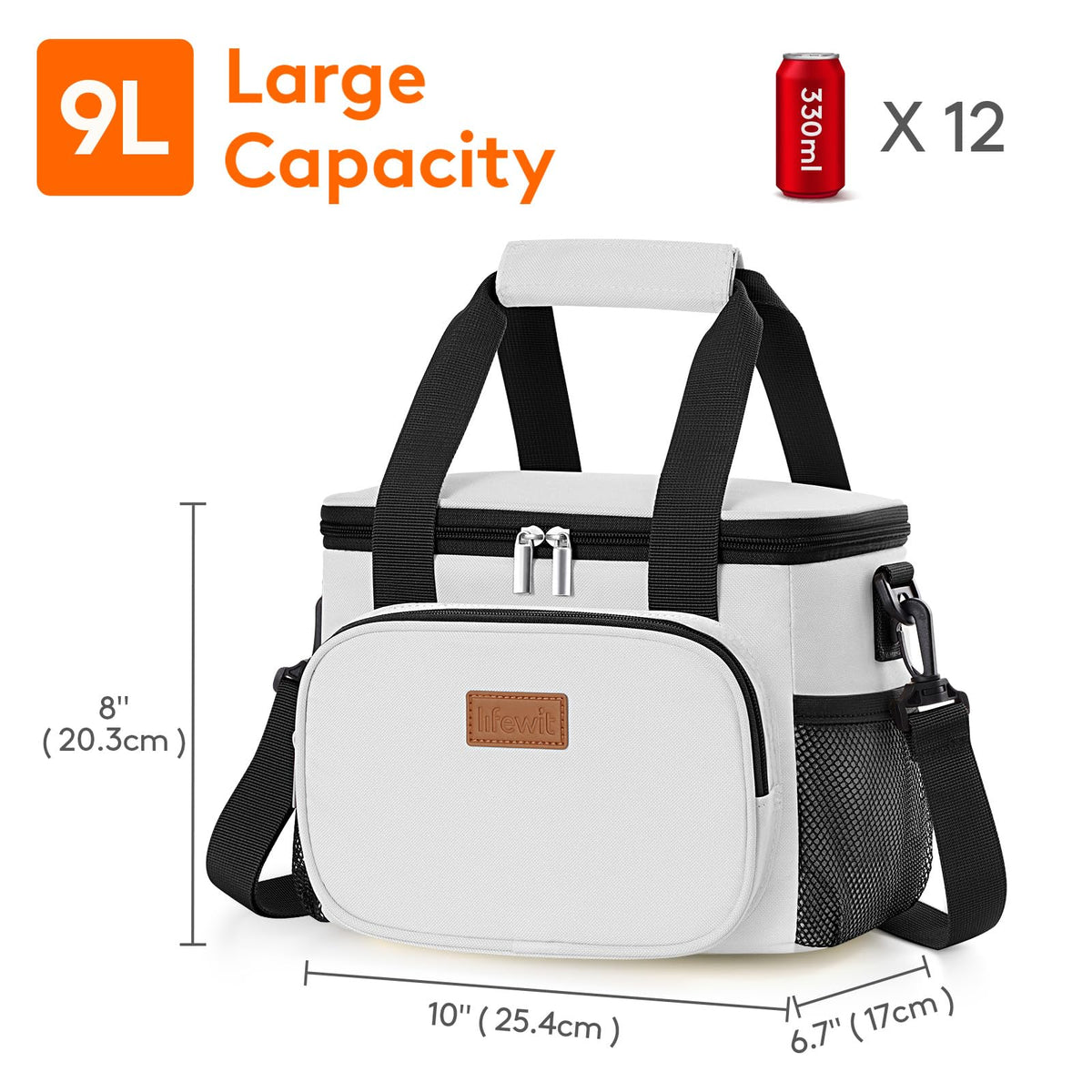 Lifewit bag shows foam padding protecting containers during transport.