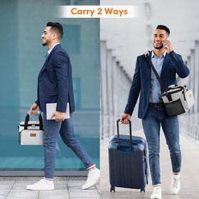 Lifewit bag front pocket and side compartment for small items.