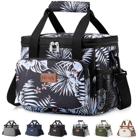 Lifewit Medium Lunch Bag with open lid for easy grabbing and packing meals.
