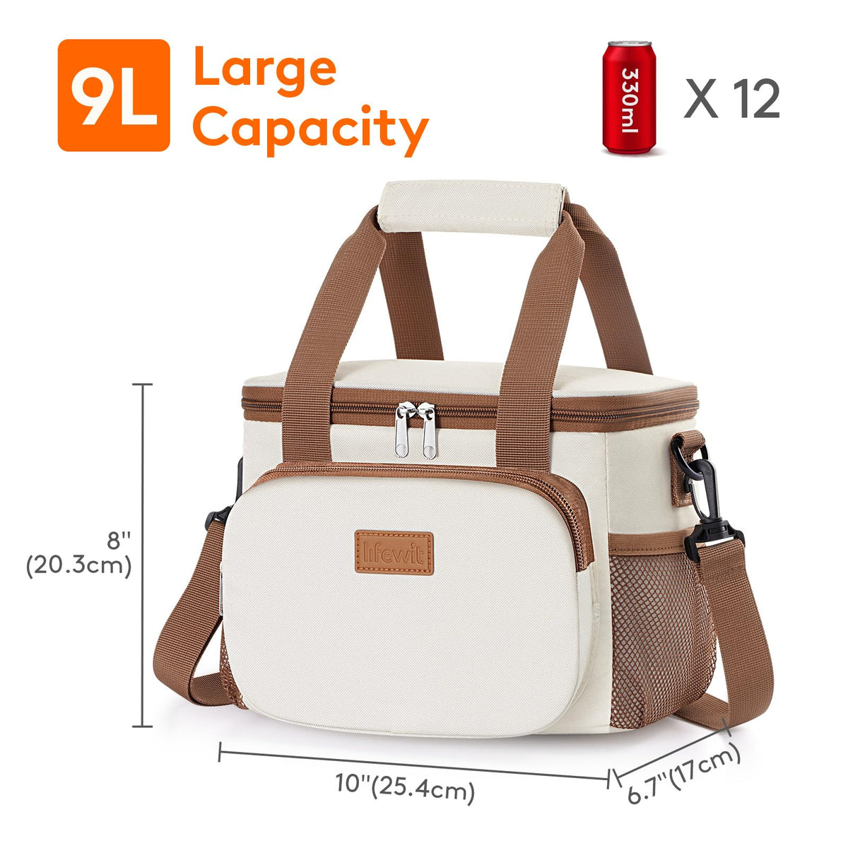 Lifewit 12-can capacity illustration suitable for office or picnics