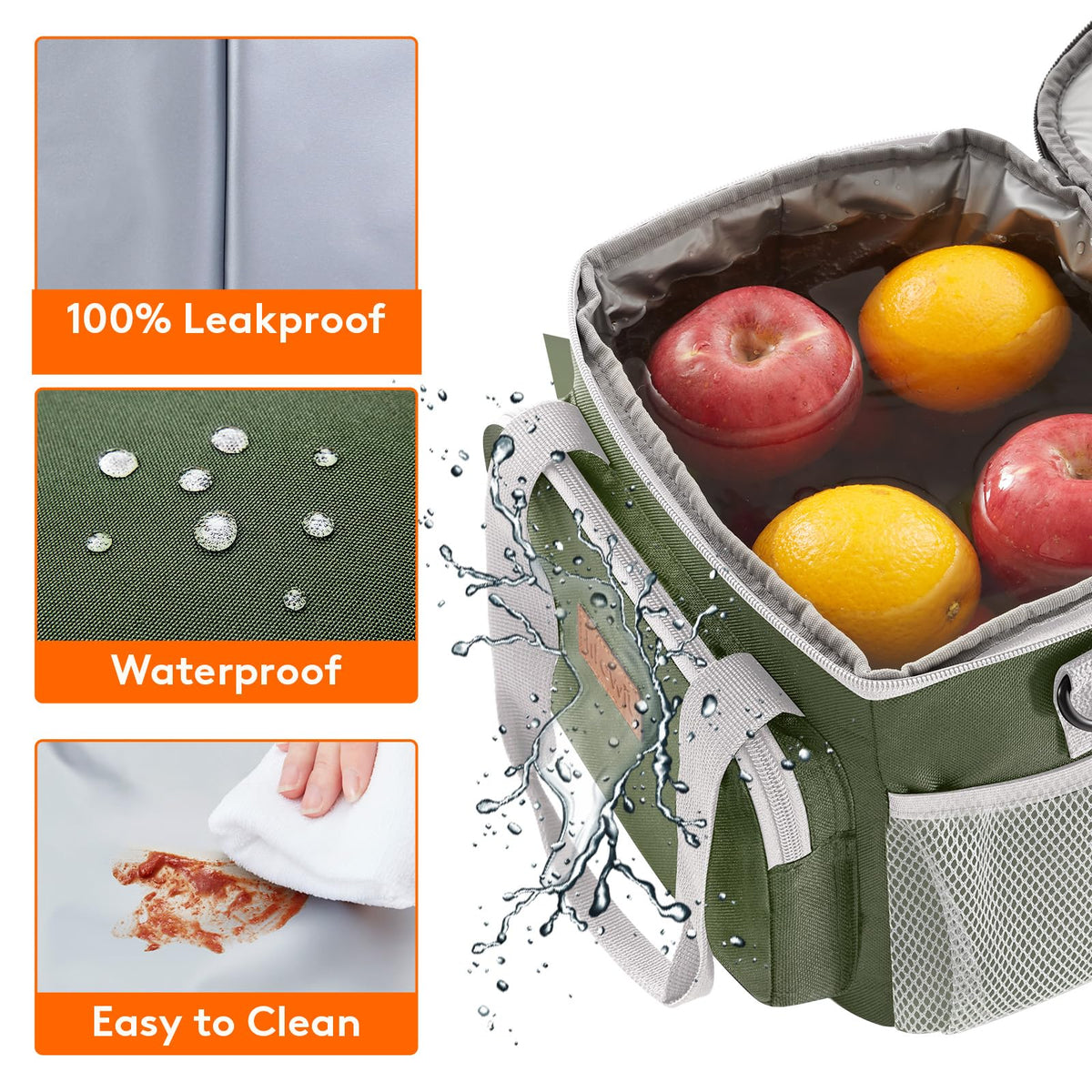 Lifewit durable Oxford fabric resists water and wear in daily use