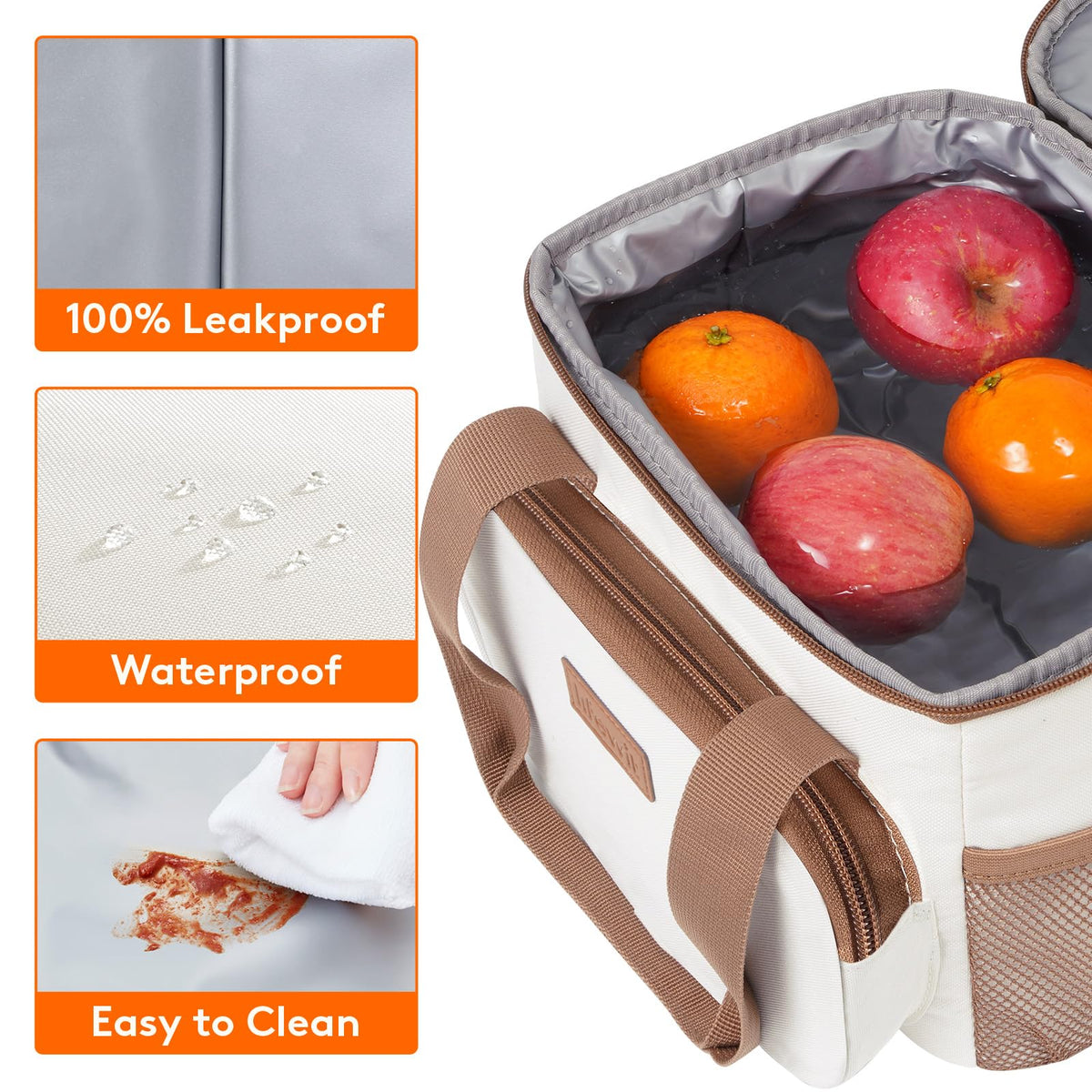 Lifewit durable 600D Oxford fabric exterior with water resistance