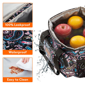 Lifewit durable zipper reduces breakage for daily use.