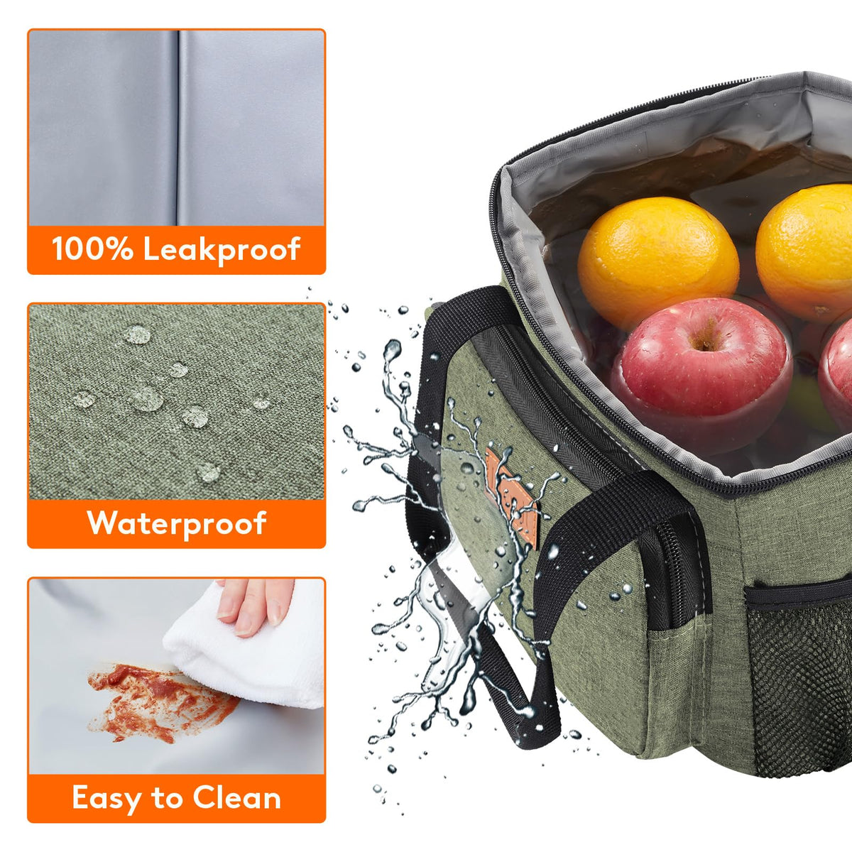 Lifewit leakproof fabric shows durability and mess-free transport