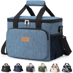 Lifewit lunch bag with open lid for easy packing and access.