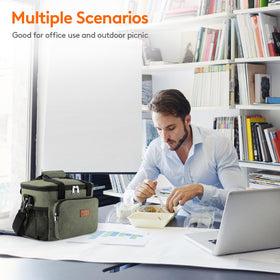 Lifewit shoulder strap provides convenient carrying for commuting and picnics