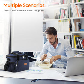 Lifewit shoulder strap and handles enable easy carrying