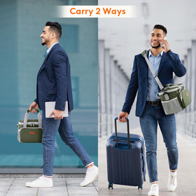 Lifewit two-way zippers enable easy access and spill protection