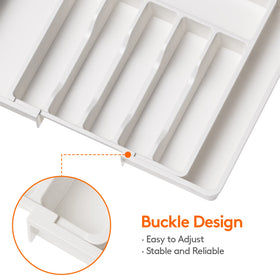 Lifewit multi-purpose tray tidies drawers and countertops.