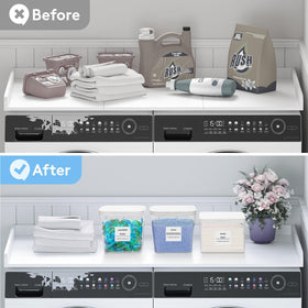 Lifewit multi-use organizer for powders, beads, and small laundry items.