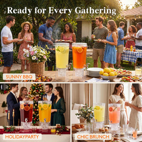 Lifewit outdoor patio display for cold drinks enjoyment