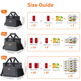 Lifewit padded shoulder strap for comfortable carrying.
