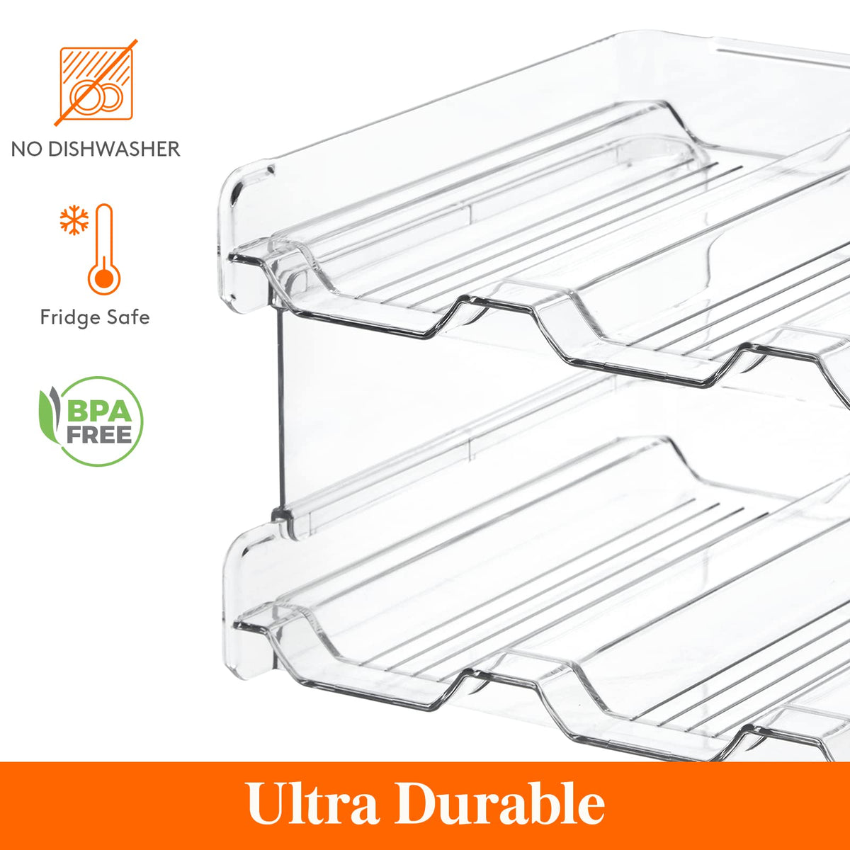 Lifewit PET material close-up shows shatterproof durability