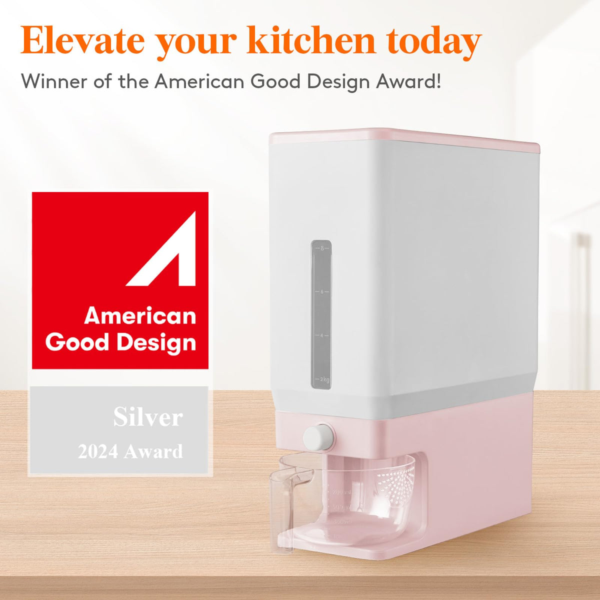 Lifewit airtight lid seals freshness and odor control