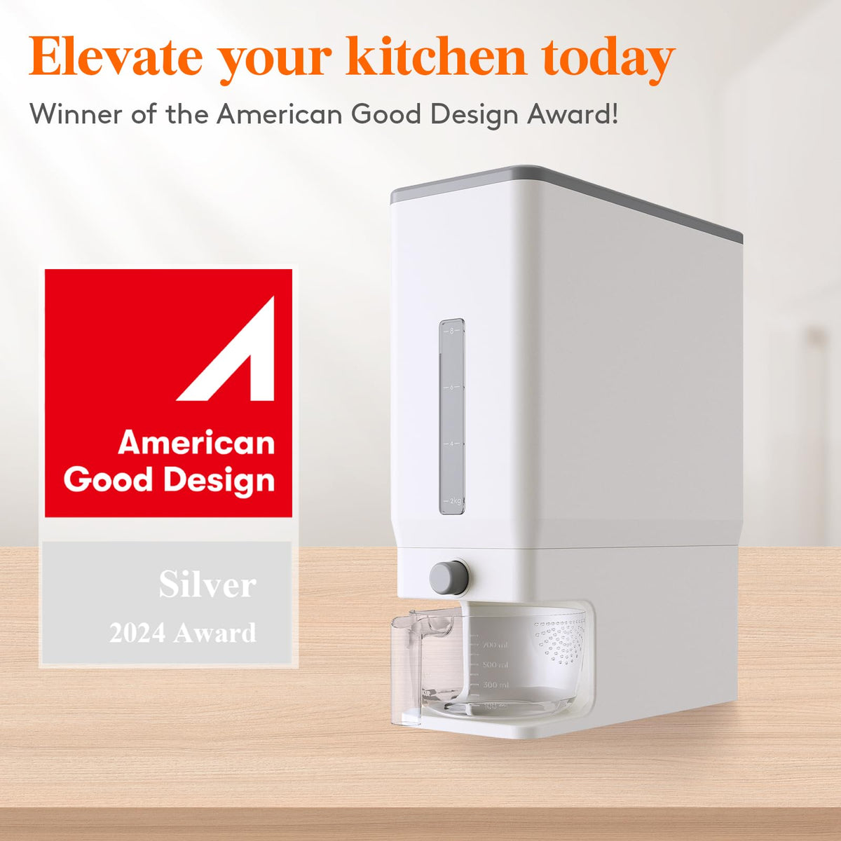 Lifewit airtight lid seal preserves freshness and blocks odors.