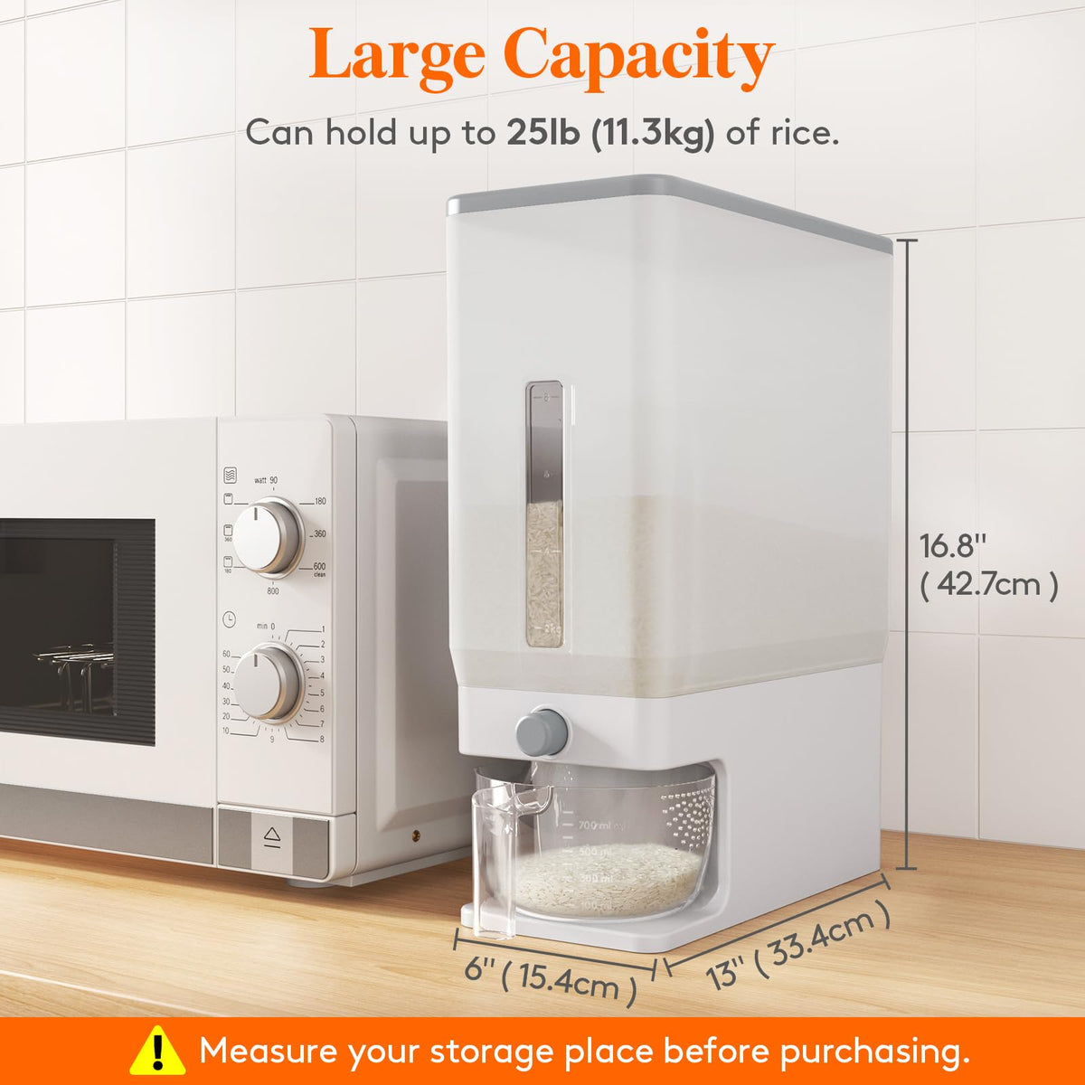 Lifewit dispenser demonstrates airtight design reducing odors.