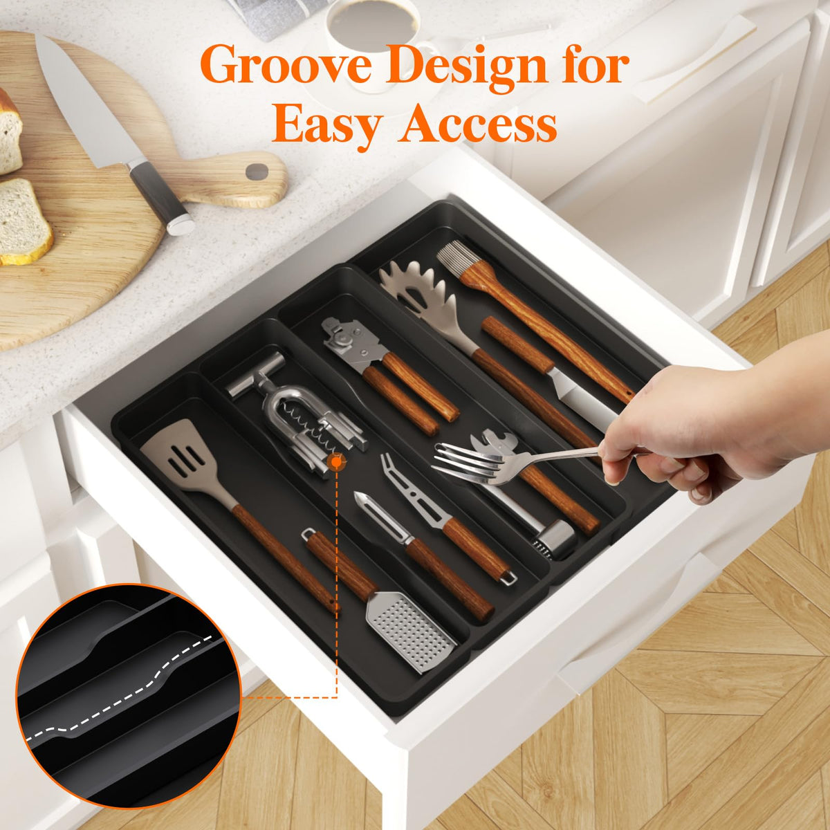 Lifewit safe kitchen storage solution for cluttered counters