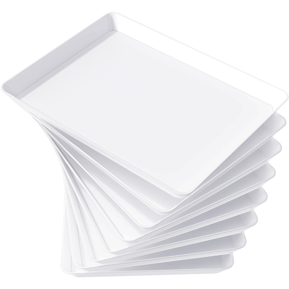 Lifewit serving tray set: eight 16x12 planks for buffet presentations