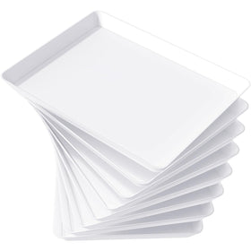 Lifewit serving tray set: eight 16x12 planks for buffet presentations