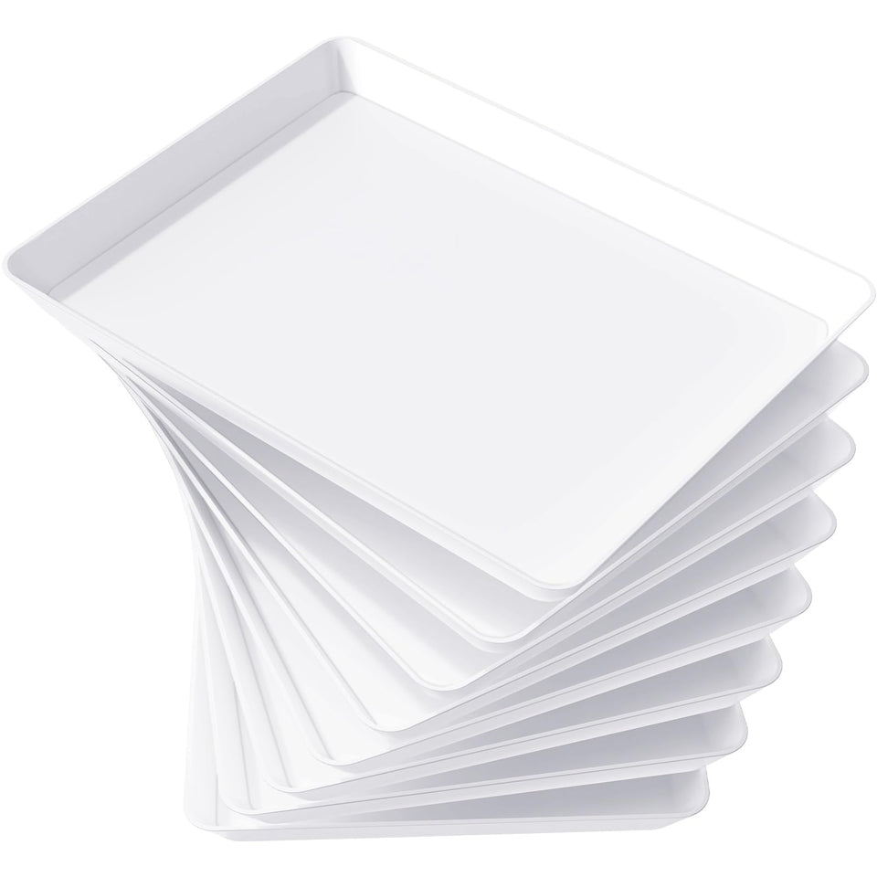 Lifewit serving tray set: eight 16x12 planks for buffet presentations