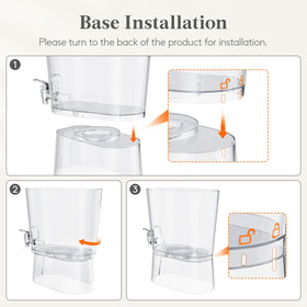 Lifewit silicone gasket prevents leaks during busy serving moments