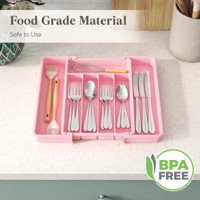 Lifewit BPA-free material highlights safe, durable kitchen organizer.