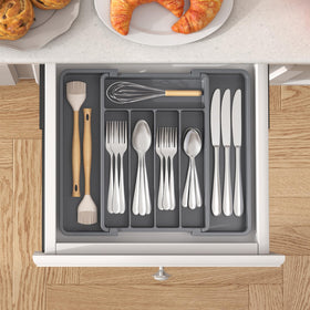 Lifewit dark-gray finish complements modern kitchen drawers