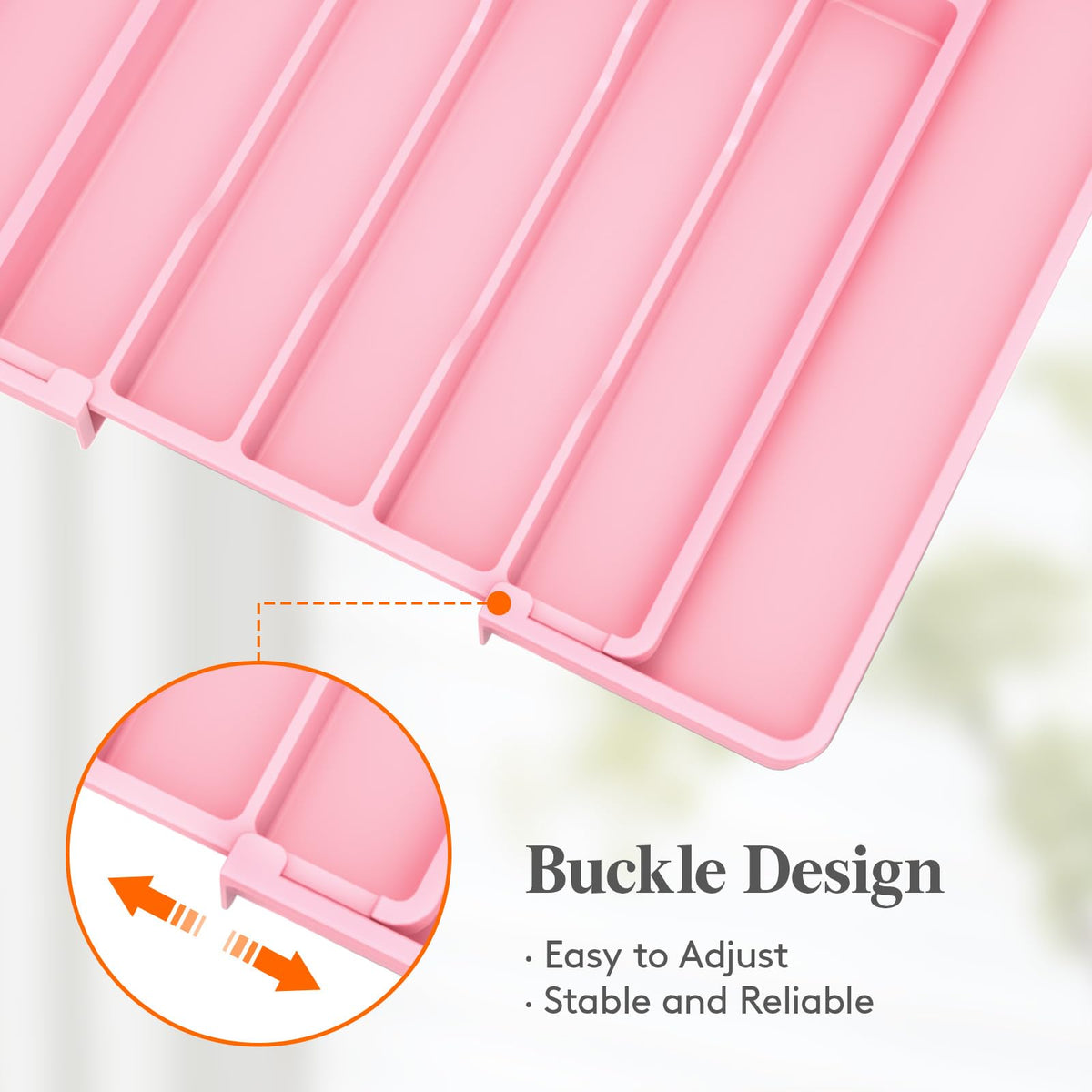 Lifewit hand-wash-only organizer preserves finish and longevity