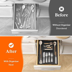 Versatile organizer doubles for cosmetics, tools, or small office items